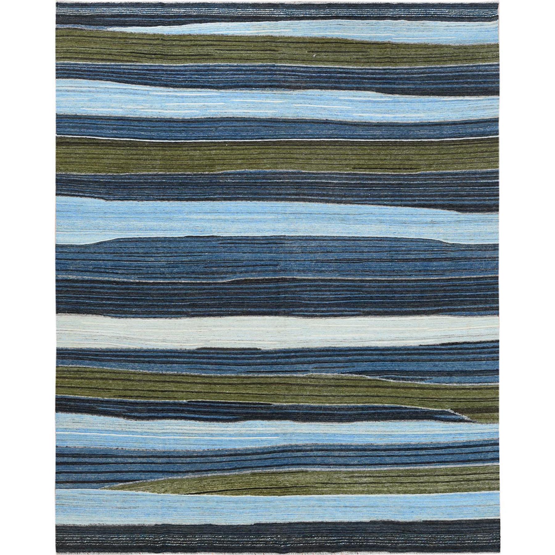 Modern & Contemporary Wool Hand-Woven Area Rug 9'7